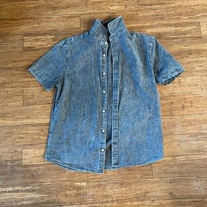 Men’s Short Sleeve Button Down Shirt - Express - medium